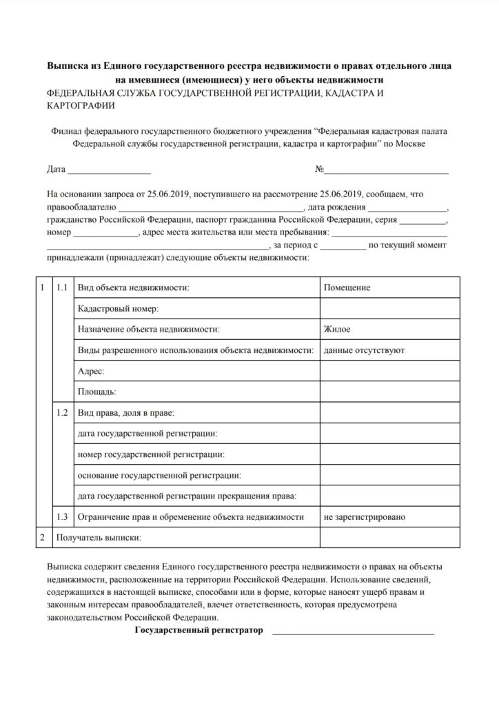 заявление